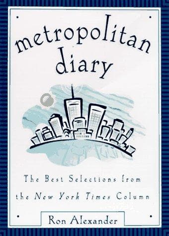 Tapa de Metropolitan diary