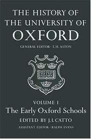 Tapa de The History of the University of Oxford