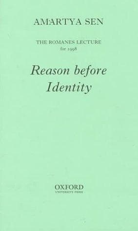 Tapa de Reason before identity