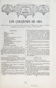 Tapa de Los corazones de oro