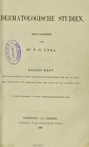 Tapa de Die Lepra-Bacillen in ihrem Verhaltnis zum Hautgewebe. Mit einer chromolithographischen Tafel