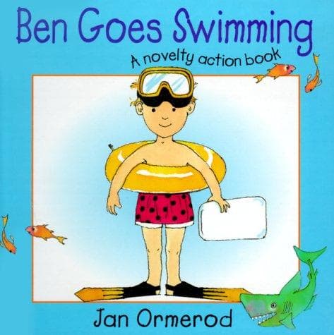 Tapa de Ben goes swimming