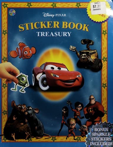 Tapa de Sticker Book Treasury
