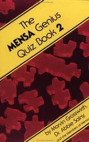 Tapa de The Mensa genius quiz book 2