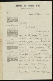 Tapa de [Letter to] My Dear Sir