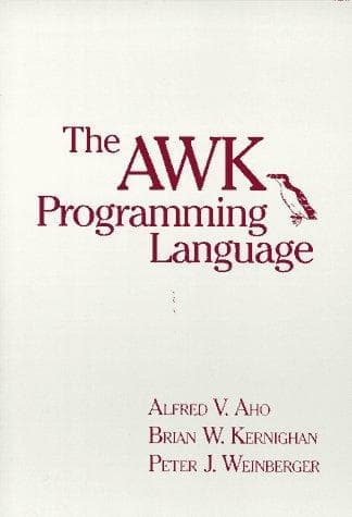 Tapa de The AWK programming language