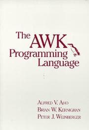 Tapa de The AWK programming language