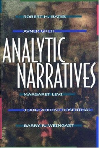 Tapa de Analytic narratives