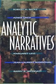 Tapa de Analytic narratives