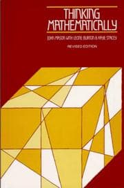 Tapa de Thinking mathematically
