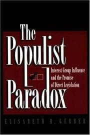 Tapa de The Populist Paradox