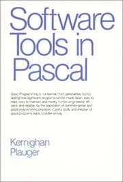 Tapa de Software tools in Pascal