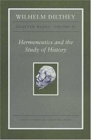 Tapa de Hermeneutics and the study of history