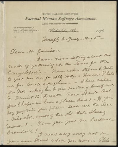 Tapa de [Letter to] Dear Mr. Garrison