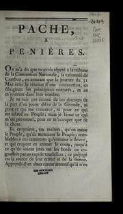 Tapa de Pache, a Penie  res