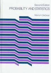 Tapa de Probability and statistics
