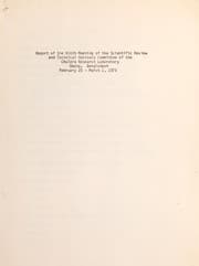 Tapa de Report of the ninth meeting of the Scientific Review and Technical Advisory Committee of the Cholera Research Laboratory