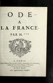 Tapa de Ode a la France