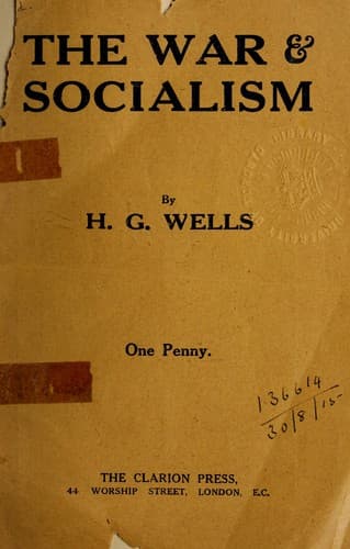 Tapa de The war and socialism