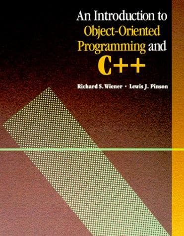 Tapa de An introduction to object-oriented programming and C++