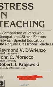 Tapa de Stress in teaching