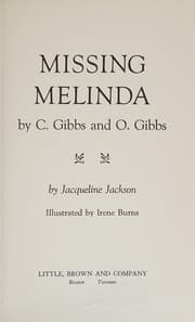 Tapa de Missing Melinda