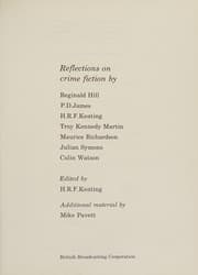 Tapa de Crime writers