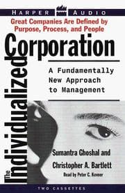 Tapa de Individualized Corporation:A New Doctrine for Managing People