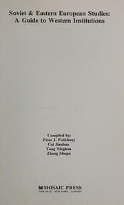 Tapa de Soviet & Eastern European studies