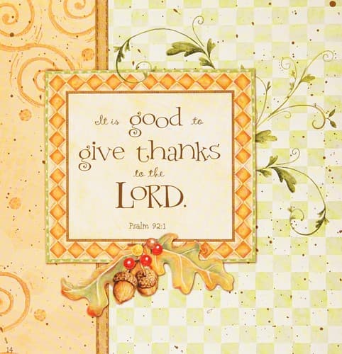Tapa de Give Thanks