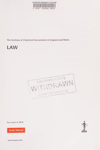 Tapa de Law