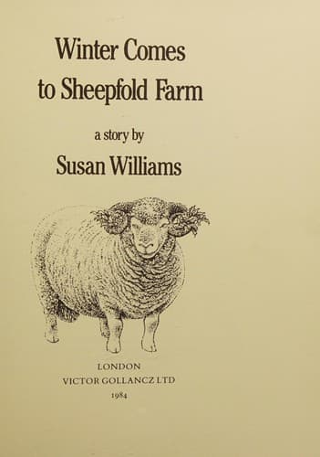 Tapa de Winter Comes to Sheepfold Farm
