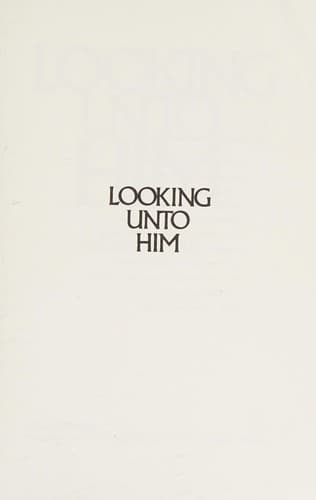 Tapa de Looking unto Him