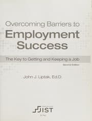 Tapa de Overcoming Barriers to Employment Success Workbook