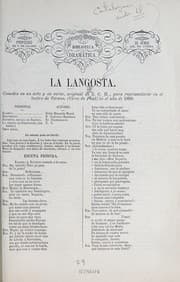 Tapa de La langosta