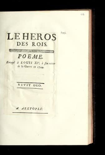 Tapa de Le heros des rois