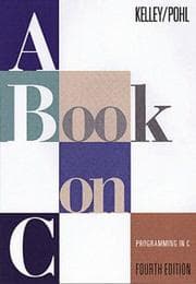 Tapa de A Book on C