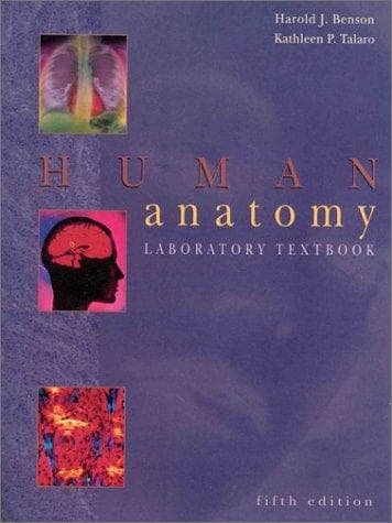 Tapa de Human Anatomy Laboratory Textbook