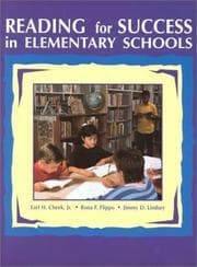 Tapa de Reading for success in elementary schools