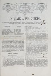 Tapa de Un viaje a pié quieto