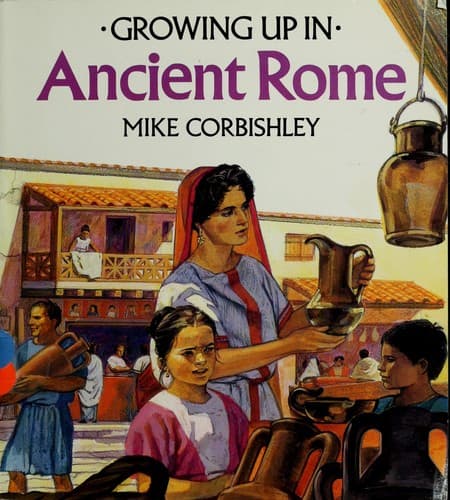Tapa de Growing up in ancient Rome