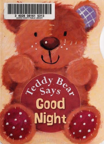 Tapa de Teddy Bear says good night