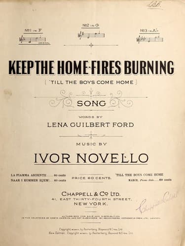 Tapa de Keep the home-fires burning