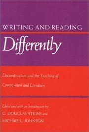 Tapa de Writing and Reading Differently