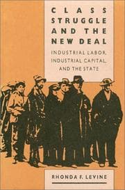 Tapa de Class Struggle and the New Deal