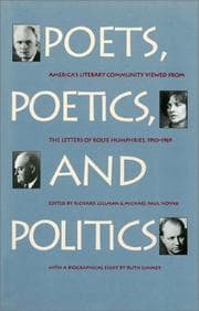 Tapa de Poets, poetics, and politics