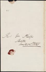 Tapa de [Letter to] Rev Phelps