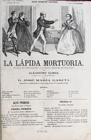 Tapa de La lápida mortuoria