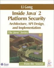 Tapa de Inside Java(TM) 2 Platform Security