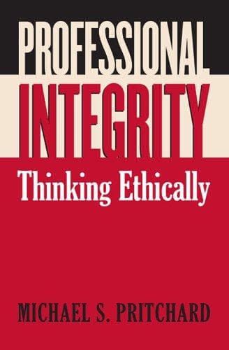 Tapa de Professional integrity